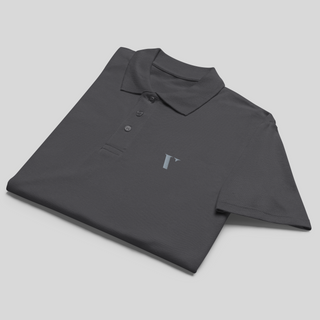 Basic Pique Polo - Grey