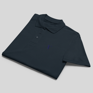 Basic Pique Polo - Navy