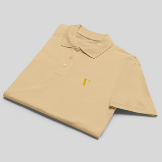 Basic Pique Polo - Sand