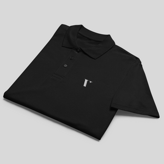Essentials Pique Polo - Black