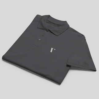 Essentials Pique Polo - Grey