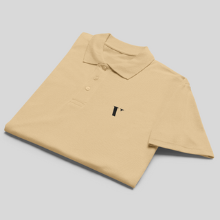 Essentials Pique Polo - Sand