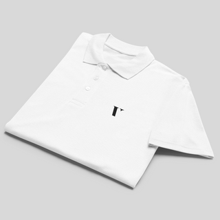 Essentials Pique Polo - White